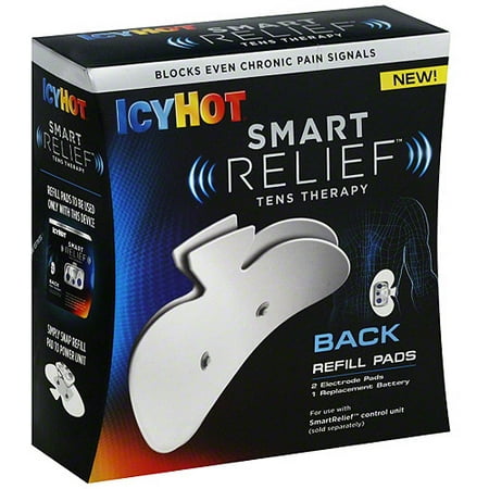 Icy Hot Smart Relief Tens Therapy Back & Hip Refill Pads, 2