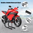 thumbnail image 4 of Goplus 3.5" Kit de Cale de Roue de Moto Scooter Support de Vélo Remorque Camion Support, 4 of 10