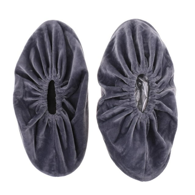1 cubiertas de lavables reutilizables antideslizantes para de máquinas de gris shamjiam Cubiertas de zapatos antideslizantes