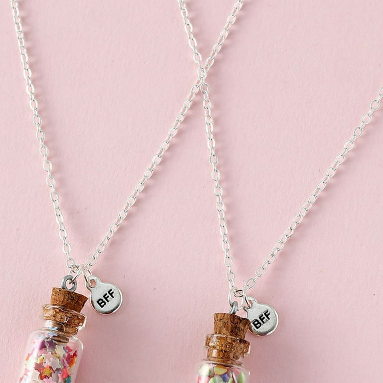 Necklaces Pendants for Women Girls Novelty Children s Glass Bottle Luminous Children s Bottle Jewelry Necklace Gifts Valentine s Day Gifts Clearance
