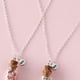thumbnail image 4 of Bote de cristal con colgante para niños, collar luminoso para niños, collar de moda para mujeres y niñas, collar con colgante en forma de botella, joya de regalo, 4 of 7