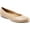 Mocha Nappa Leather, variant on Women's SoftWalk Sonoma Ballet Flat Mocha Nappa Leather 10.5 WW