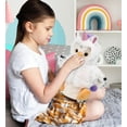 thumbnail image 6 of DolliBu White Owl Unicorn Plush Stuffed Animal Hand Puppet Toy - Super Soft Owlcorn Dress Up with Removable Plush Unicorn Outfit, Cute Fantasy Wildlife Gift - 9.5 Inches, 6 of 6