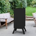 thumbnail image 6 of COVERS&ALL Vertical Square Electric Smoker Cover, 18 Oz Heavy Duty Waterproof UV & Weather Resistant Grill Cover, Outdoor Grill Protector with Air Vents & Drawstrings (23" W X 17" D X 33" H, Black), 6 of 7