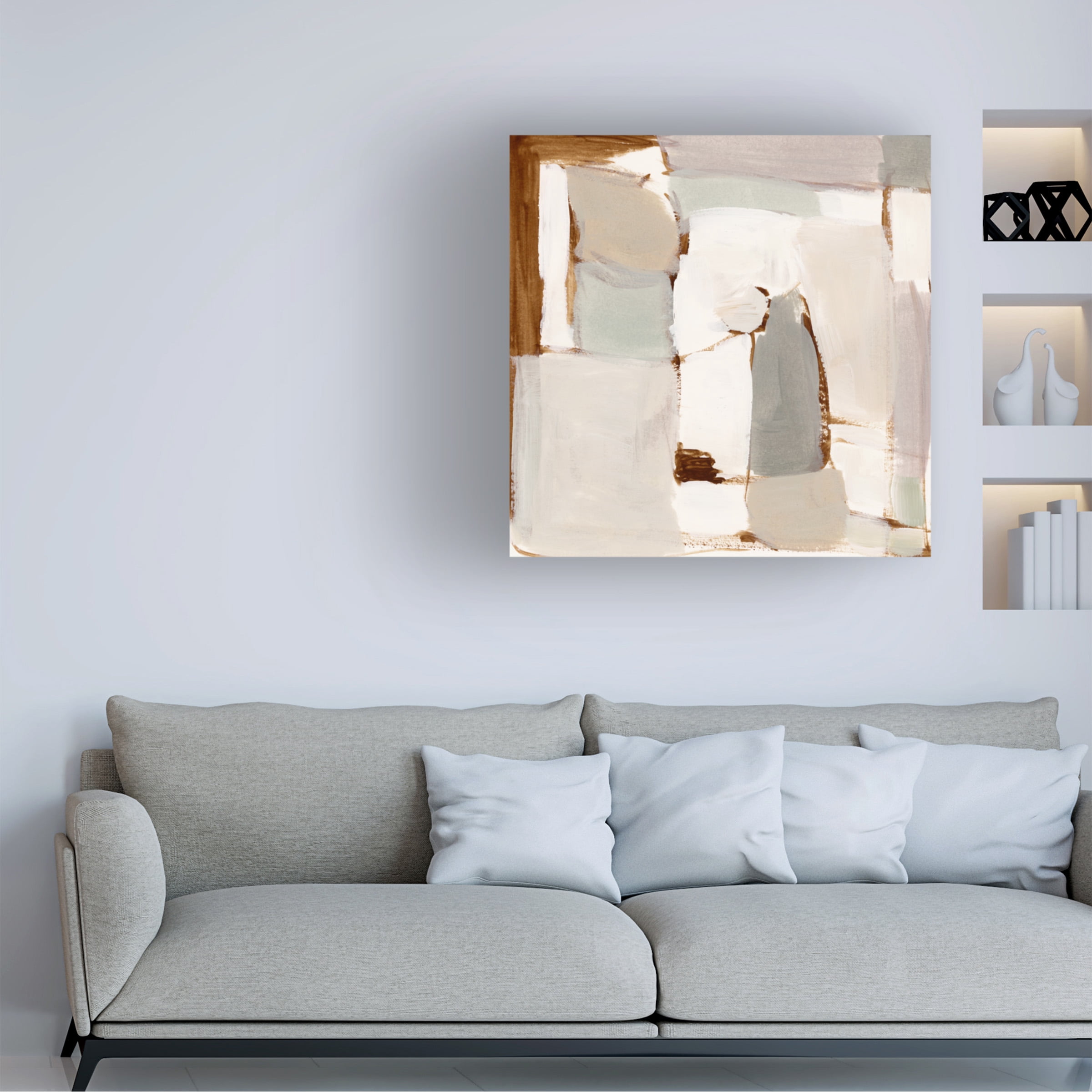 Victoria Barnes 'Mint Chip II' Canvas Art