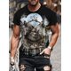 thumbnail image 3 of Camiseta informal con estampado 3D para hombre, ropa cómoda de hip hop, verano 2024, 3 of 5