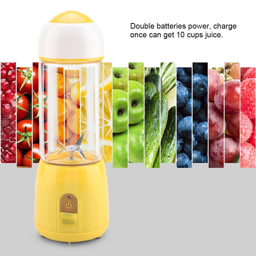 TOPINCN Portable USB Rechargable Electric Fruit Juicer Handheld Blender