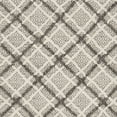 thumbnail image 3 of SAFAVIEH Trace Millicent Geometric Wool Area Rug, Dark Grey/Light Grey, 4' x 6', 3 of 4