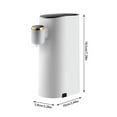 thumbnail image 3 of Pond Water Filter Portable Water Dispenser With Heating Function Five Temperature Settings Ideal For Home Outdoor Use Compact Design Easy To Carry, 3 of 3