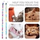 thumbnail image 4 of 2 varitas de juguete para gatos de interior, con forma de cuerda, para pescar, 4 of 8
