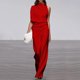 thumbnail image 1 of Mono ajustado de un hombro Sólido Suelto Elegante Office Lady Romper Streetwear (Rojo L) FLhrweasw Para estrenar, 1 of 1