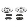 thumbnail image 3 of PowerStop Front Z23 Evolution Sport Carbon-Fiber Ceramic Brake Pad and Drilled & Slotted Rotor Kit Fits: HYUNDAI Select Models K1087, 3 of 10