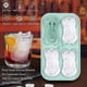 thumbnail image 3 of Silicone ice cube trays with lid, novelty ice cube tray for whiskey, cocktail, beer, 3D fun ice molds., 3 of 5