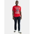 thumbnail image 2 of Deadpool Men's Valentine's Day Graphic Tee with Short Sleeves, Sizes XS-3XL, 2 of 5