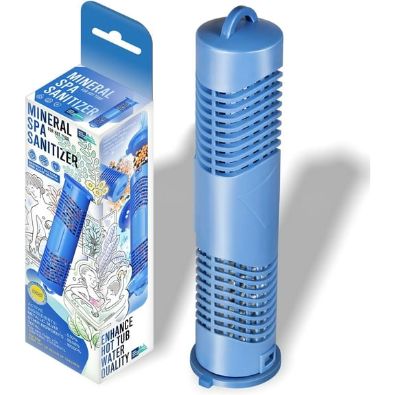 2890-185 Spa & Hot Spa Pool Mineral Cartridge Replacement Parts Fit for Jacuzzi Pro Clear Hot Tub System, for J-500/J-400/J-300/J-LX Snap in Filter Cartridge (1PCS)