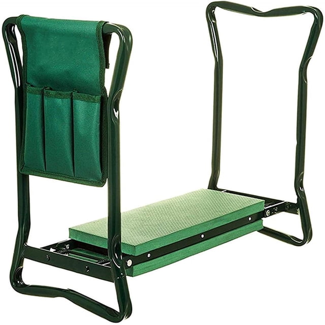 Asiento y arrodillador de jardín, arrodillador y asiento de jardín, taburetes de jardinería, asiento, plantación de flores de jardín, cinturón de hierba, herramienta, artesanía excepcional