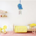 thumbnail image 3 of Blank Wind Chime Kids DIY Bell Children Craft Wooden Dinosaur Household Plastic, 3 of 6