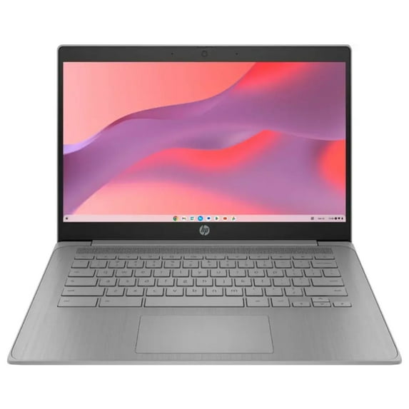 Restored HP Chromebook 14a-ne1013dx 14" Intel Celeron N4500 1.10 GHz up to 2.8 GHz 4GB RAM 64GB eMMC Intel UHD Graphics ChromeOS Laptop - B6SK0UA (Refurbished)