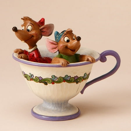 UPC 045544275880 product image for Jim Shore Disney Traditions Cinderella Jaq and Gus Tea for Two Figurine 4016557 | upcitemdb.com