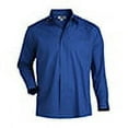 thumbnail image 2 of Ed Garments Men's Big And Tall Covered Placket Cafe Shirt, ROYAL, XX-Large, 2 of 2