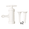 2x Hand Operated Sausage Maker, Food Grade Kitchen Tools, Sausage Filling