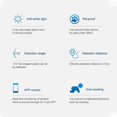 thumbnail image 5 of Wifi PIR Motion Detector Intelligent Infrared Alarm Sensor Anti Theft 110 Wide Angle Detection for Tuya, 5 of 5