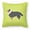 Green, variant on Carolines Treasures BB3830PW1414 Sheltie & Shetland Sheepdog Checkerboard Green Fabric Decorative Pillow