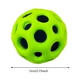 thumbnail image 2 of Bounce Hole Ball High Soft Bam Toy Flash Regalos de cumpleaños Verde, 2 of 3