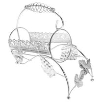 unbranded Bottles Wine Bottle Rack 25.00X20.00X11.50CM Silver