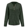 thumbnail image 2 of Vedolay Sweaters for Women Trendy Women's 2023 Long Sleeve Neck Oversized Pullover Sweater Knit Tops,D XL, 2 of 4