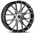 thumbnail image 2 of 20x8.5 Cavallo CLV-36 Gloss Black & Machined Wheel 5x110/5x4.5 (35mm), 2 of 2