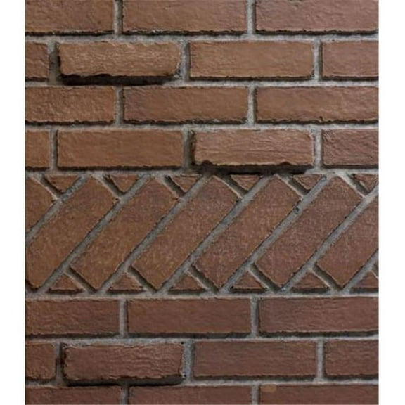 Empire VBP42T2E Banded Brick Panel Liner for Fireplace
