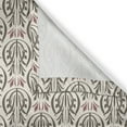thumbnail image 5 of Ambesonne Art Nouveau Grommet Curtain, Medieval Motif, 50" x 96", Army Green Dried Rose, 5 of 6