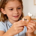 thumbnail image 4 of Chicken Drumstick Bubble Toy, Food Shaped TPR Squeeze Fidget, a Cartoon Drumstick for Desk Play and Novelty Gift Bags, Tan Leg Form with a White Bone Top and a Clear Mouth Bubble, 4 of 7