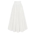 thumbnail image 2 of Meichang Victorian Skirts for Women Renaissance Floor Length High Waisted Flowy Long Maxi Skirt, 2 of 3