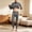 Gray, variant on Frnrwgo Men's Thermal Underwear Set Fleece Lined Stand Collar Long Sleeve Base Layer XXS-XXL for Winter