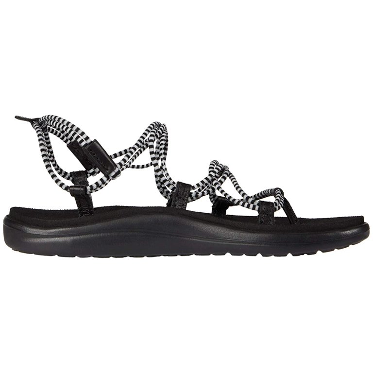 Teva Voya Infinity Stripe Black Bright White Walmart Com