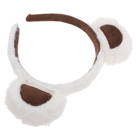 LOLIPPYY Soft Plush Bear Ears Headband for Spa, Makeup, Skincare, and Everyday Casual Wear Hair Accessory