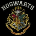 thumbnail image 2 of Men's Harry Potter Vintage Hogwarts Crest White  Graphic T-Shirt, 2 of 4