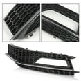 thumbnail image 3 of CROSSDESIGN Front Bumper Fog Light Cover Grille Fit for Audi S4 S-Line 2013-2016, 3 of 12