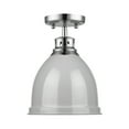 thumbnail image 2 of Golden Lighting 3602-FM CH-RD Duncan Chrome Flush Mount, 2 of 2