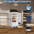 thumbnail image 5 of Garvee Commercial Countertop Bakery Display Refrigerator Cooler with LED Lighting, 2.8 Cu. Ft, 5 of 8
