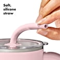 thumbnail image 5 of OXO Strive XL Tumbler with Handle + Flexible Straw, 40 oz, Blue Topaz, 5 of 9