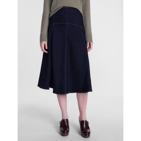 Scenario Women's Flare Denim Skirt, Sizes 0-20