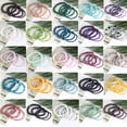 thumbnail image 2 of Pulsera de piedra Natural para hombres y mujeres, Cuarzo Rosa, amatistas, aguamarinas, amazonitas, cuentas, regalo de joyería, protección magnética de la salud, 2 of 4