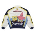 thumbnail image 3 of Supreme Men's SpongeBob SquarePants Jeff Hamilton Racing Jacket White, from StockX, 3 of 4