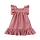 thumbnail image 1 of Vestido de Fiesta de Navidad de las Niñas sin Mangas Cintura Acanalada Falda Francesa Cinchada para Bebé Material Suave Lindo Cómodo, 1 of 7