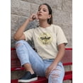 thumbnail image 2 of Bee Kind Beehive Lineless Art T-Shirt Women -Smartprints Designs, Female Small, 2 of 4