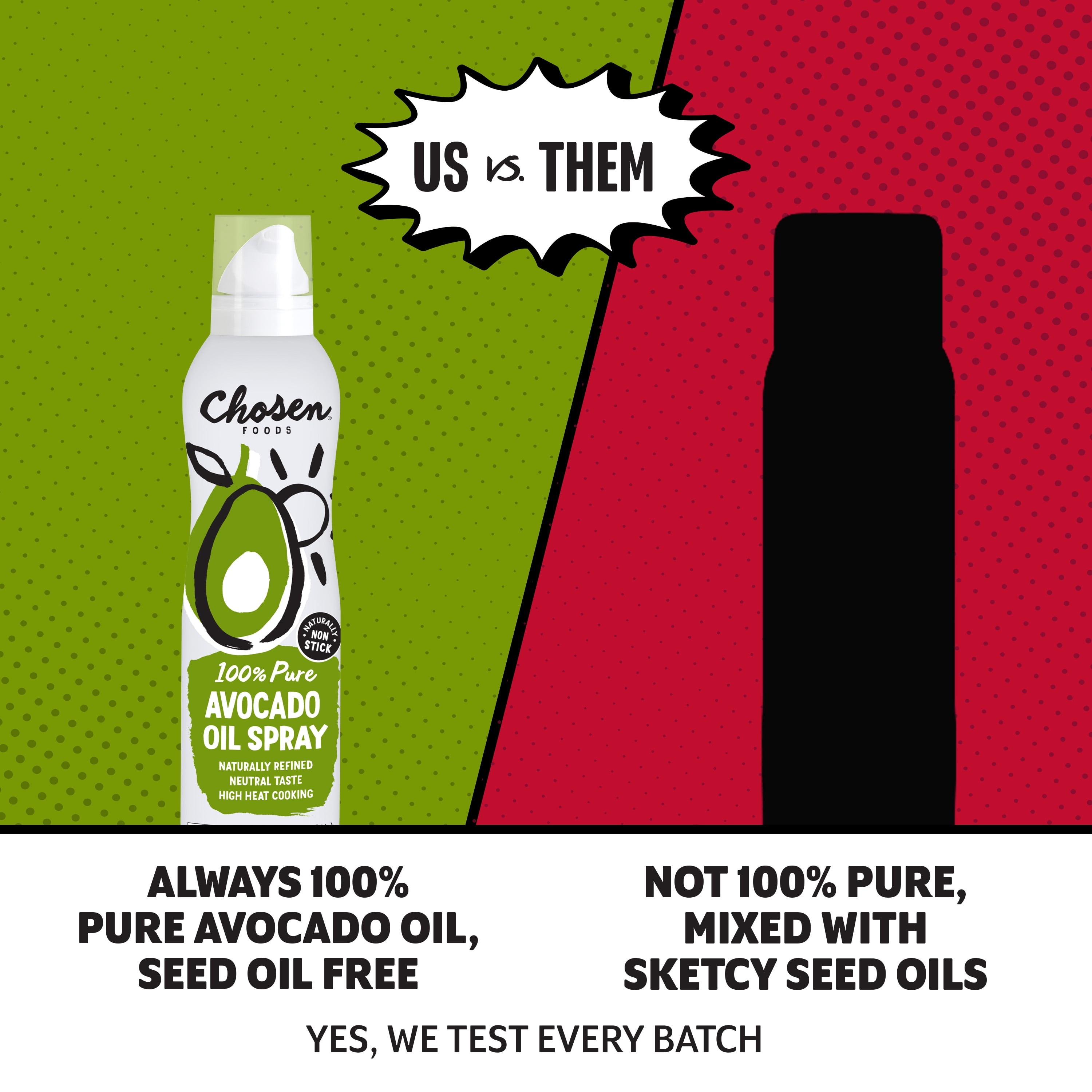 (6 pack) Chosen Foods 100% Pure Avocado Oil Spray 4.7 oz