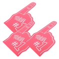 thumbnail image 4 of 3Pcs Giant Foam Finger Cheerleading Foam Hand Vibrant Foam Hand Prop for Sports Events Games, 4 of 4
